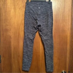 Lululemon Align Leggings Gray Striped 6